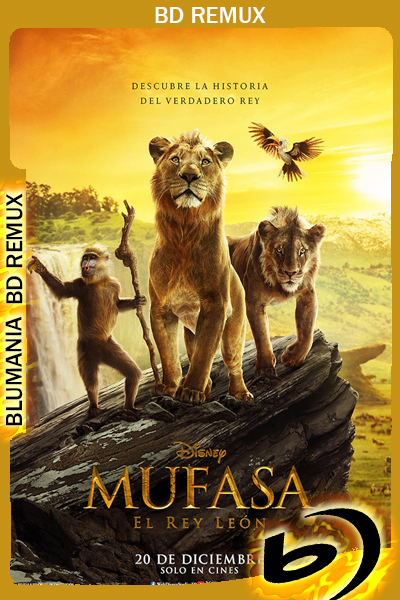 Mufasa: El rey león (2024) 1080p Remux Latino