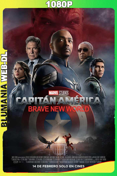 Capitán América: Un nuevo mundo (2025) 1080p WEB-DL Latino