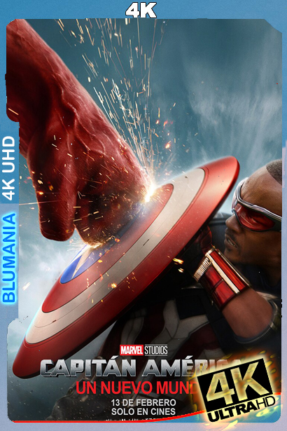 Capitán América: Un nuevo mundo (2025) 4k WEB-DL HDR Latino