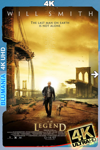 I Am Legend (2007) 4K WEB-DL HDR Latino