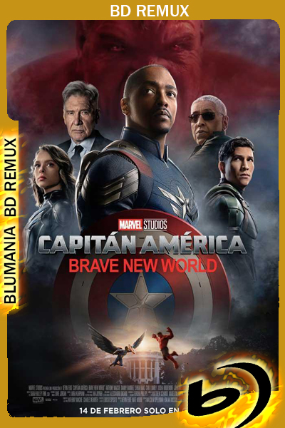 Capitán América – Un nuevo mundo (2025) 1080p BDRemux Latino