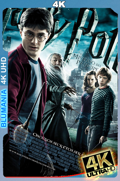Harry Potter 6 (2009) 4K 2160p UHD Latino