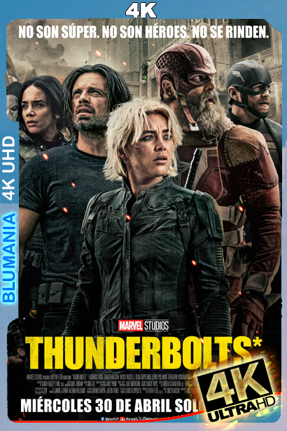 Thunderbolts* (2025) 4K 2160p UHD Latino