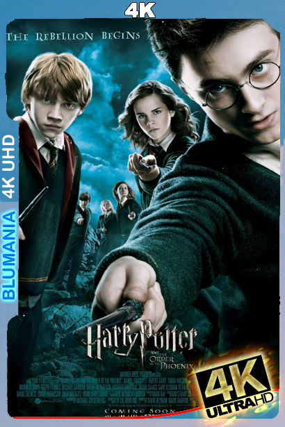Harry Potter 5 (2007) 4K 2160p UHD Latino