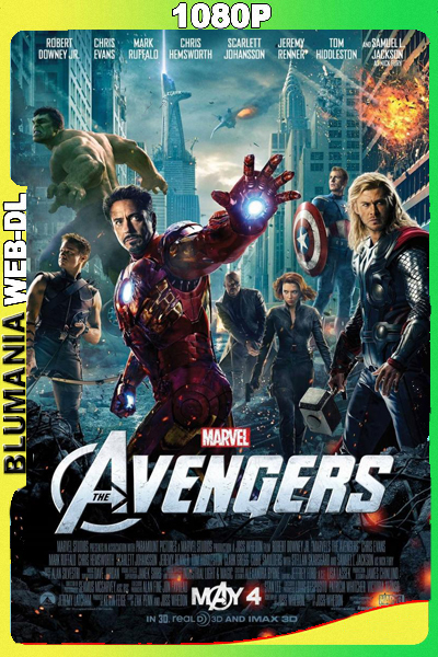 Los Vengadores (2012) [Full 1080p] WEB-DL [Latino-Inglés]