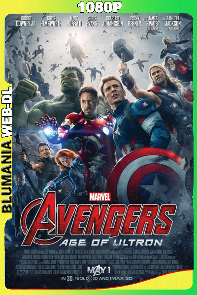 Avengers 2 – Era de Ultrón (2015) [Full 1080p] WEB-DL [Latino-Inglés]