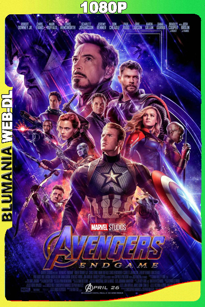 Avengers – Endgame – IMAX (2019) [Full 1080p] WEB-DL [Latino-Inglés]