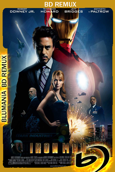 Iron man 1 (2008) [Full 1080p] BDREMUX [Latino-Inglés]