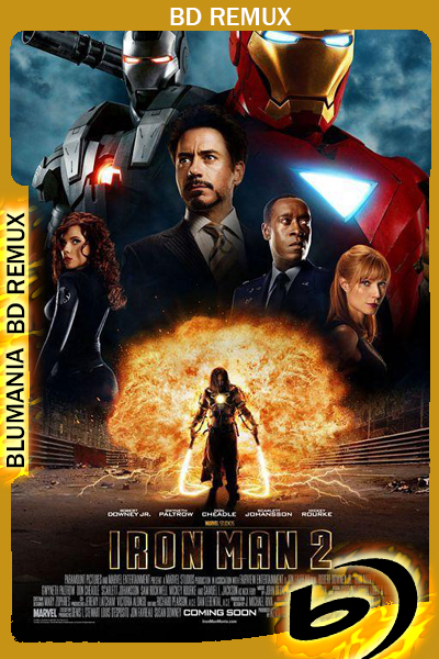 Iron man 2 (2010) [Full 1080p] BDREMUX [Latino-Inglés]