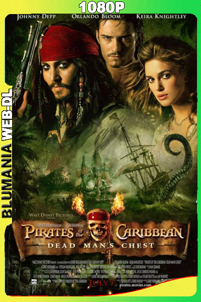 Piratas del Caribe 2 – El Cofre de la Muerte (2006) 1080p WEB-DL Latino
