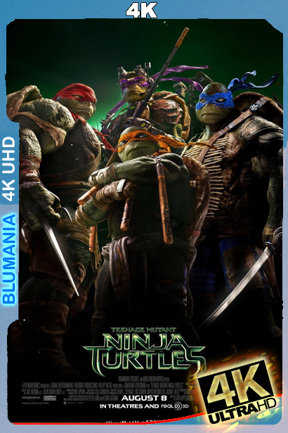 Teenage Mutant Ninja (2014) [2160p] WEB-DL 4K HDR10 Latino
