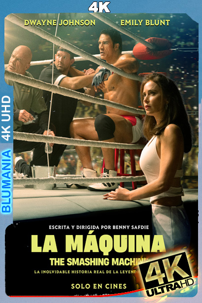 La Máquina – The Smashing Machine (2025) [2160p] 4K HDR10 Latino