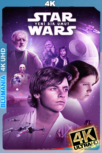 La guerra de las galaxias (1977) [2160p] WEB-DL 4K HDR Latino