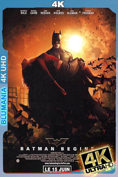 Batman inicia (2005) [2160p] WEB-DL 4K HDR10 Latino