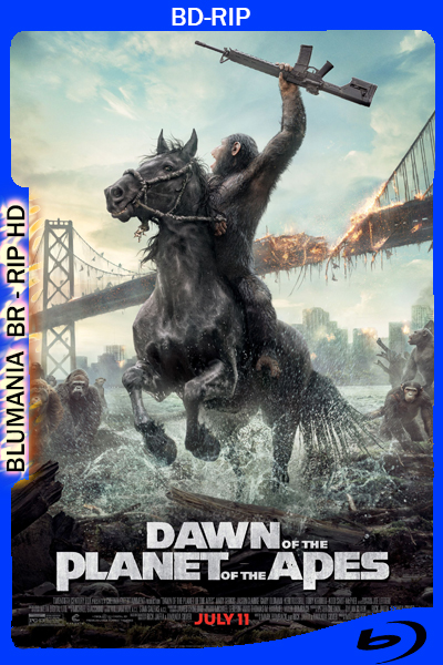 Dawn of the Planet of the Apes (2014) 1080p BDRip Latino