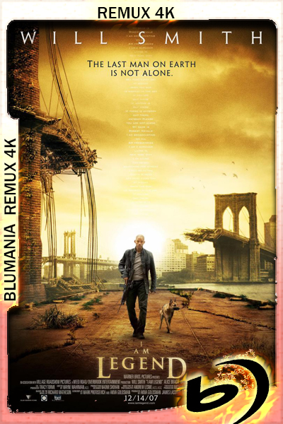 I Am Legend (2007) BDREMUX 2160P 4K HDR Latino