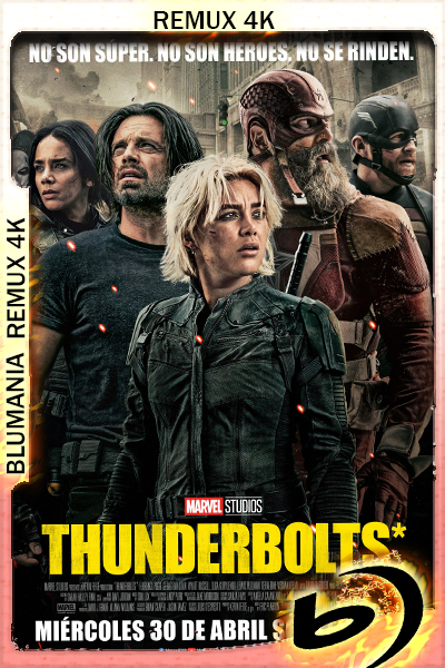 Thunderbolts (2025) [2160p] BDREMUX 4K HDR10 [Latino-Inglés]