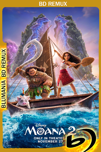 Moana 2 (2024) [Full 1080p] BDREMUX [Latino-Inglés]