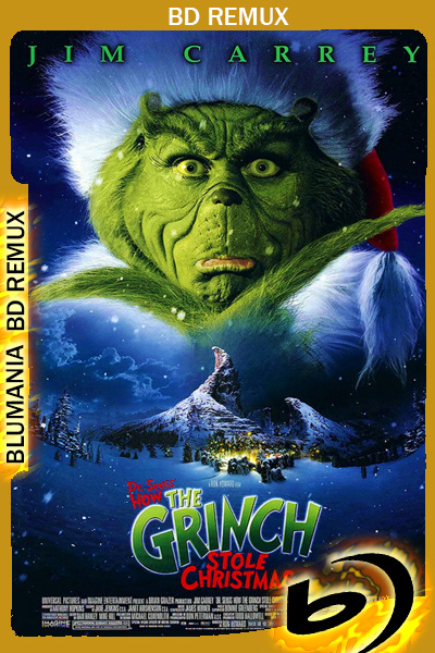 The Grinch Stole Christmas (2000) [Full 1080p] BDREMUX Latino