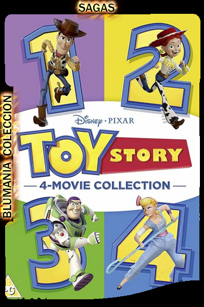 Toy Story (1995 – 2019) Coleccion [Full 1080p] WEB-DL [Latino-Inglés]