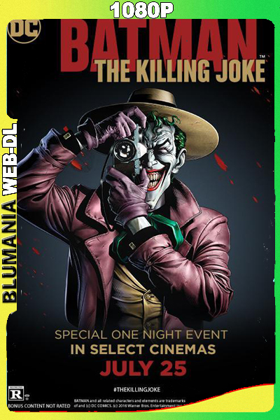 Batman – La broma asesina (2016) [Full 1080p]  WEB-DL Latino