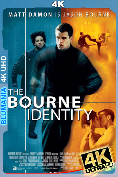 The Bourne Identity (2002) 4K UHD 2160p Latino