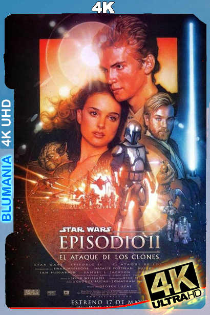 Star Wars – Episodio II – El Ataque de los Clones (2002) [2160p] WEB-DL 4K HDR Latino