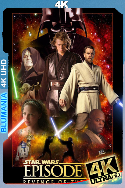 Star Wars – Episodio III – La Venganza de los Sith (2005) [2160p] WEB-DL 4K HDR Latino