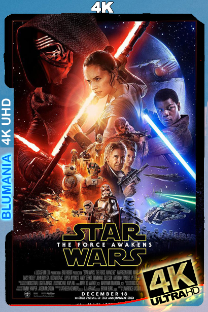 Star Wars – El despertar de la fuerza (2015) [2160p] WEB-DL 4K HDR Latino