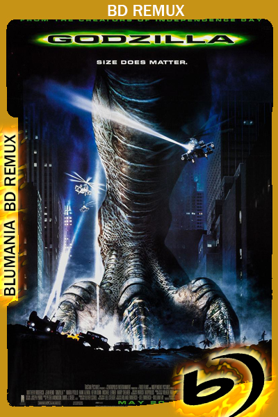 Godzilla (1998) [Full 1080p] BDREMUX [Latino-Inglés]