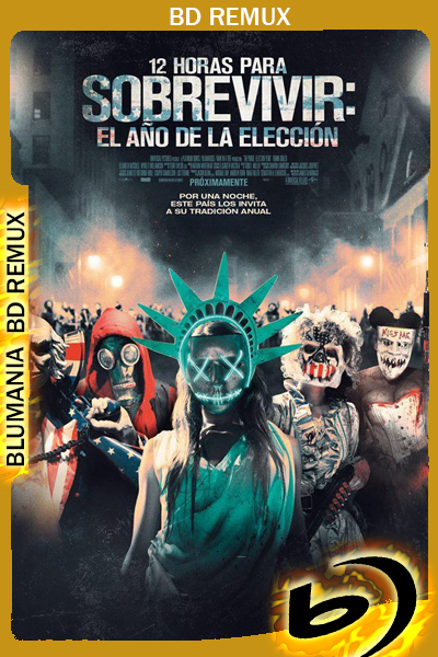 12 Horas para sobrevivir – El Año de la Elección (2016) [Full 1080p] BDREMUX Latino