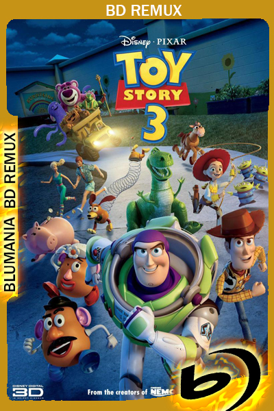 Toy Story 3 (2010) [Full 1080p] BDREMUX [Latino-Inglés]