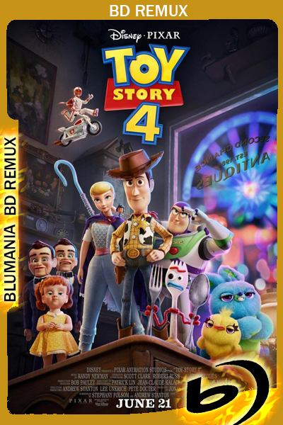 Toy Story 4 (2019) [Full 1080p] BDREMUX [Latino-Inglés]