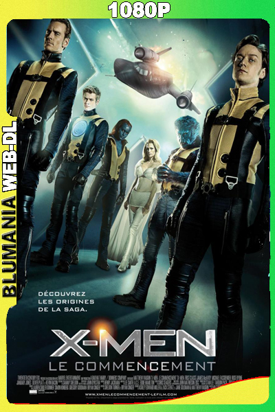 X-Men First Class (2011) WEB DL 1080p Latino