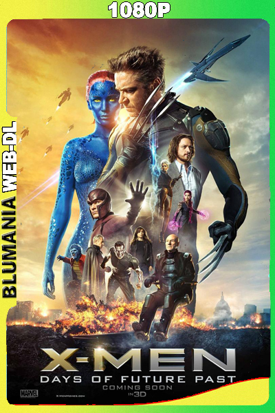 X-Men Days of Future Past (2014) WEB DL 1080p Latino