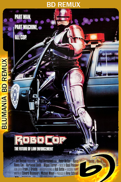 Robocop 1 (1987) [Full 1080p] BDREMUX [Latino-Inglés]