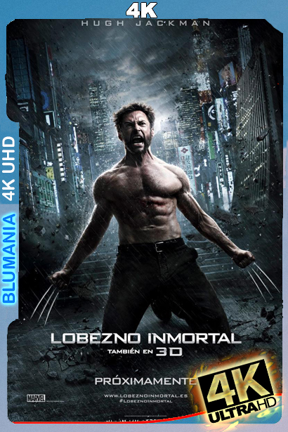 X-Men: Wolverine 2 (2013) [2160p] WEB-DL 4K HDR10 Latino