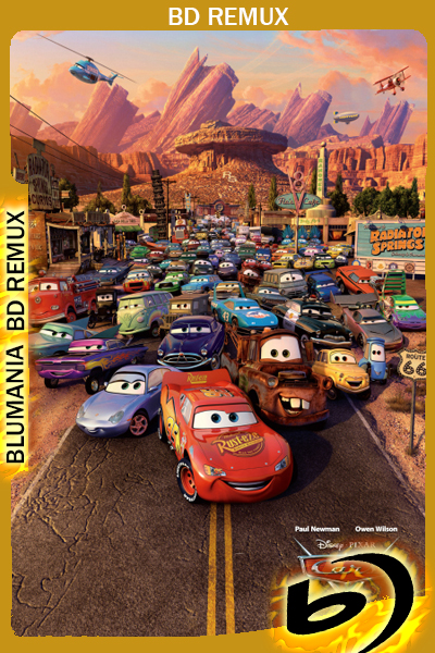 Cars (2006) [Full 1080p] BDREMUX [Latino-Inglés]