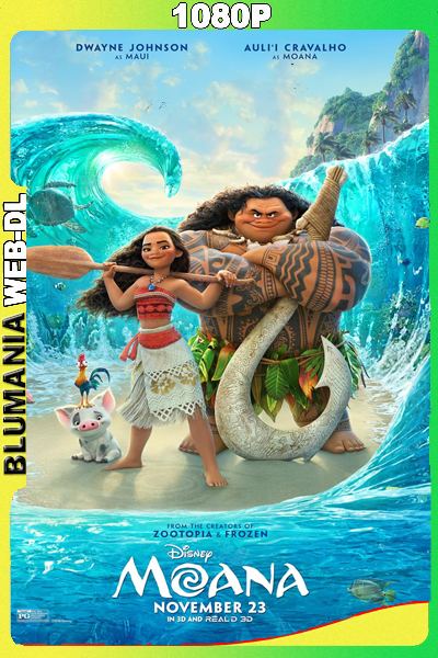 Moana 1 (2016) WEB DL 1080p Latino