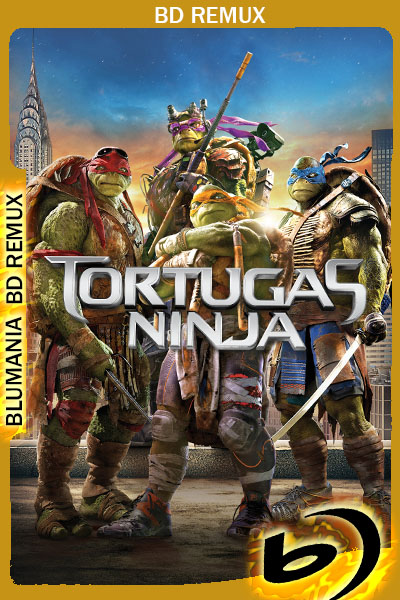 Tortugas Ninja (2014) [Full 1080p] BDREMUX [Latino-Inglés]