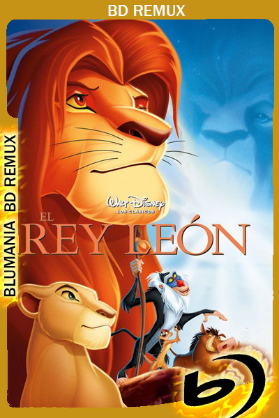El rey león (1994) [Full 1080p] BDREMUX [Latino-Inglés]