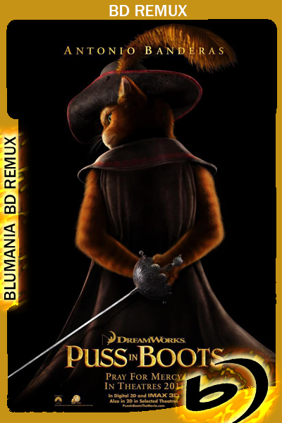 Gato con botas (2011) [Full 1080p] BDREMUX Latino