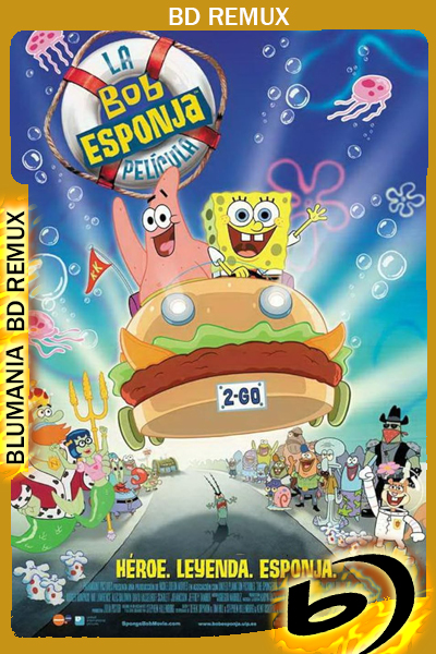 Bob Esponja – La película (2004) [Full 1080p] BDREMUX Latino